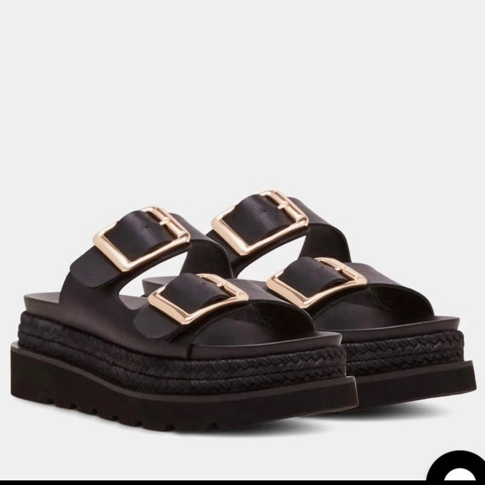 Steve Madden Mythicall Black sandals